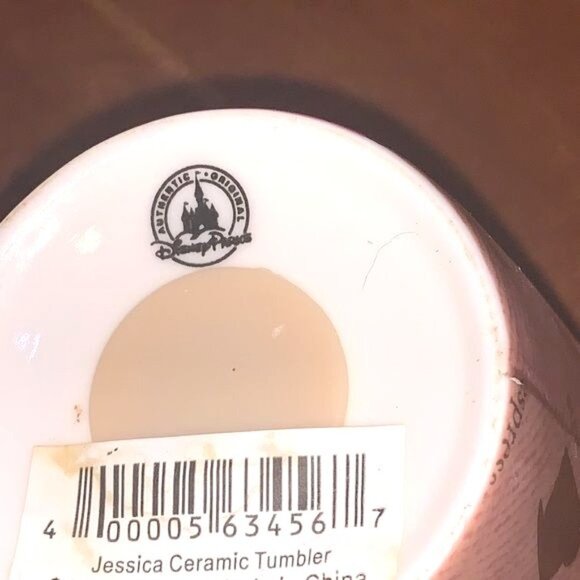 Jessica Rabbit Disney Ceramic Travel Mug With Silicone Lid - Picture 3 of 7